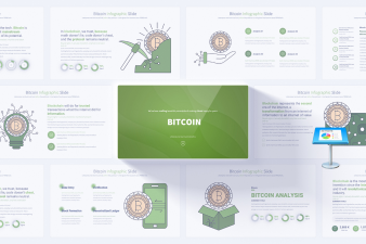 Bitcoin Keynote Infographics - Comprehensive Slides for Cryptocurrency Enthusiasts & Financial Professionals
